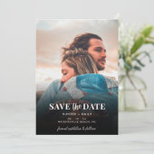 Digitaal Sla de Datum Bruiloft bewerkbare Sjabloon (Staand voorkant)