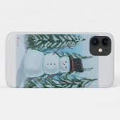 digitaal sneeuwschilderij Case-Mate iPhone case (Achterkant (horizontaal))