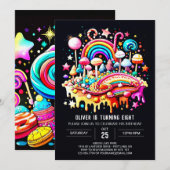 Digitaal Snoep Verjaardag Kaart (Voorkant / Achterkant)