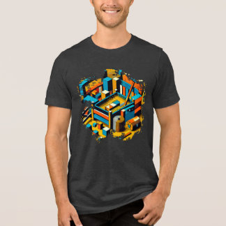 Digitaal T-shirt - Pixelated Dreams