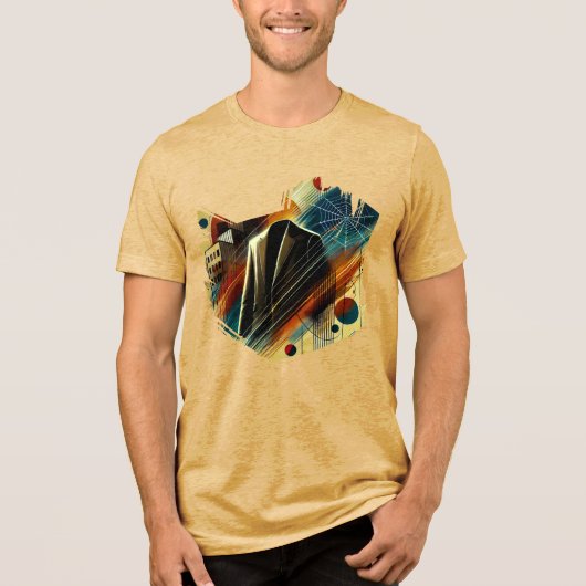 Digitaal T-shirt - Urban Abstract (Voorkant)