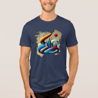 Digitaal T-shirt - Urban Graffiti
