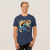 Digitaal T-shirt - Urban Graffiti (Voorkant volledig)
