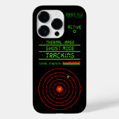 Digitaal Tracking Beveiligingssysteem Fake Surveil Case-Mate iPhone Case (Achterkant)
