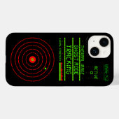 Digitaal Tracking Beveiligingssysteem Fake Surveil Case-Mate iPhone Case (Achterkant (horizontaal))