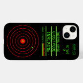 Digitaal Tracking Beveiligingssysteem Fake Surveil Case-Mate iPhone Case (Achterkant (horizontaal))