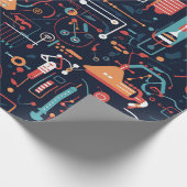 Digitaal transformatie inpakpapier (Hoek)