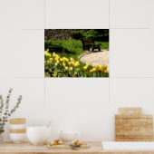 Digitaal tuineffect van stijl "imitatie" poster (Keuken)