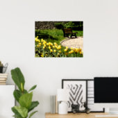 Digitaal tuineffect van stijl "imitatie" poster (Thuiskantoor)