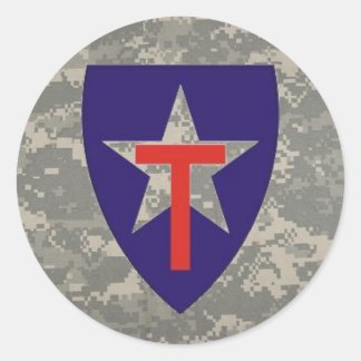 digitaal, TXSG ster-ronde overdrukplaatje Ronde Sticker