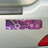 Digitaal universum bumpersticker (Op auto)