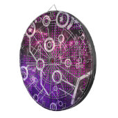 Digitaal universum dartbord (Voorkant Rechts)