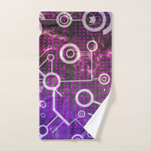 Digitaal universum handdoek