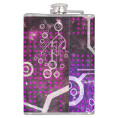 Digitaal universum heupfles (Achterkant)