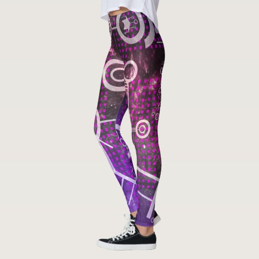 Digitaal universum leggings (Links)