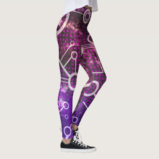 Digitaal universum leggings (Rechts)