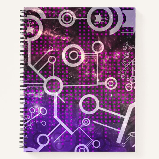 Digitaal universum notitieboek (Voorkant)