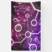 Digitaal universum spandoek (Verticaal)