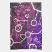 Digitaal universum theedoek (Verticaal)