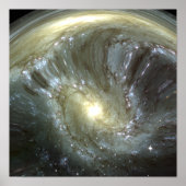 Digitaal veranderd melkwegstelsel poster (Voorkant)