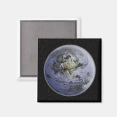 Digitaal verbeterd afbeelding van de Volledige Aar Magneet (Voorkant / Achterkant)