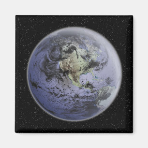 Digitaal verbeterd afbeelding van de Volledige Aar Magneet