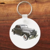 Digitaal verbeterd afbeelding van een zwarte 1941  sleutelhanger (Voorkant)