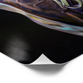 Digitaal verbeterd olieverf afbeelding van een kor perfect poster (Hoek)