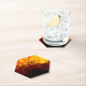 Digitaal verlicht bamboonschilderij kartonnen onderzetters (Insitu)