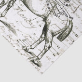 Digitaal vouwweefselpapier voor vliegende paarden tissuepapier (Detail)