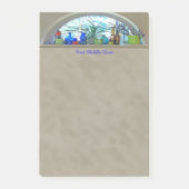 Digitaal Waterverf halve maan Post-it® Notes (Voorkant)