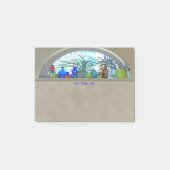 Digitaal Waterverf halve maan Post-it® Notes (Voorkant)