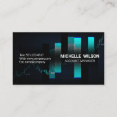 Digitaal Wereldbol | Internationaal | voorraadfina Visitekaartje (Achterkant)