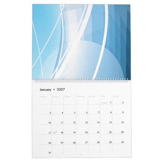 Digital Abstractions Wall Calendar Kalender (Jan 2027)