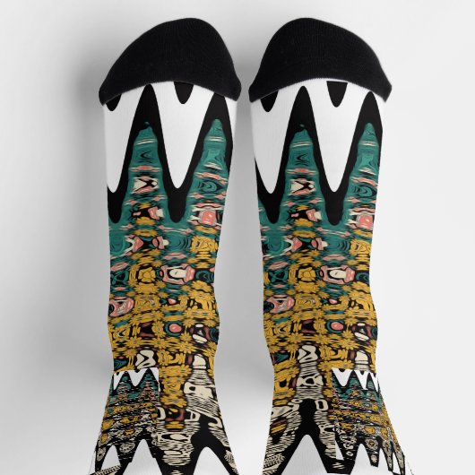 digital art birds sokken (Top)