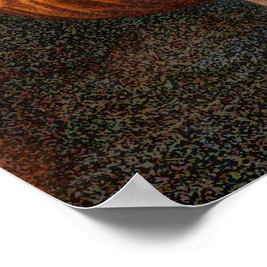 Digital ART - BULLDOG MONA LISA Poster (Hoek)