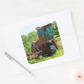 Digital Art Midwest Farming Tractor Stickers (Envelop)
