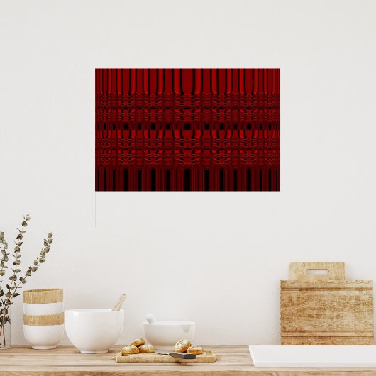 Digital Art Poster Print Computer Art Posters (Keuken)