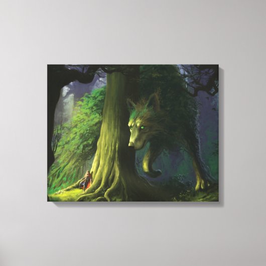 Digital Art Premium Wrapped Canvas (gloss) Afdruk (Voorkant)