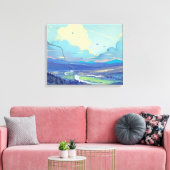 Digital Art Premium Wrapped Canvas (gloss) Afdruk (Insitu (Woonkamer))