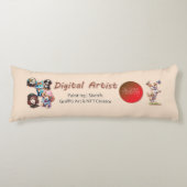 Digital Artist Bed & Body Kussens (Voorkant)