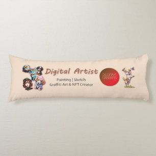 Digital Artist Bed & Body Kussens