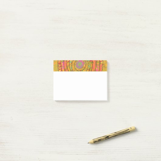 Digital Aztec Post-it® Notes (Op bureau)