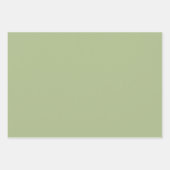 Digital Blue-Green Chic Hues Design Inpakpapier Vel (Voorkant 2)