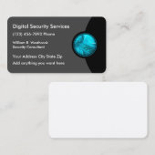 Digital Business Security Services Visitekaartje (Voorkant / Achterkant)
