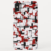 Digital Camo Black White Pattern Case-Mate iPhone Case (Achterkant)