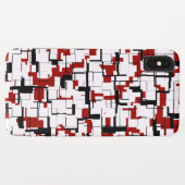 Digital Camo Black White Pattern Case-Mate iPhone Case (Achterkant (horizontaal))