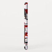 Digital Camo Black White Pattern Case-Mate iPhone Case (Achterkant/rechts)