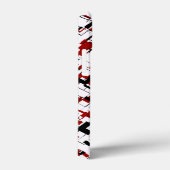 Digital Camo Black White Pattern Case-Mate iPhone Case (Achterkant / Rechts)