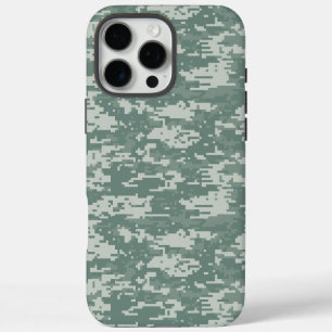 Digital Camouflage Army Woodland Camo iPhone 16 Pro Max Hoesje